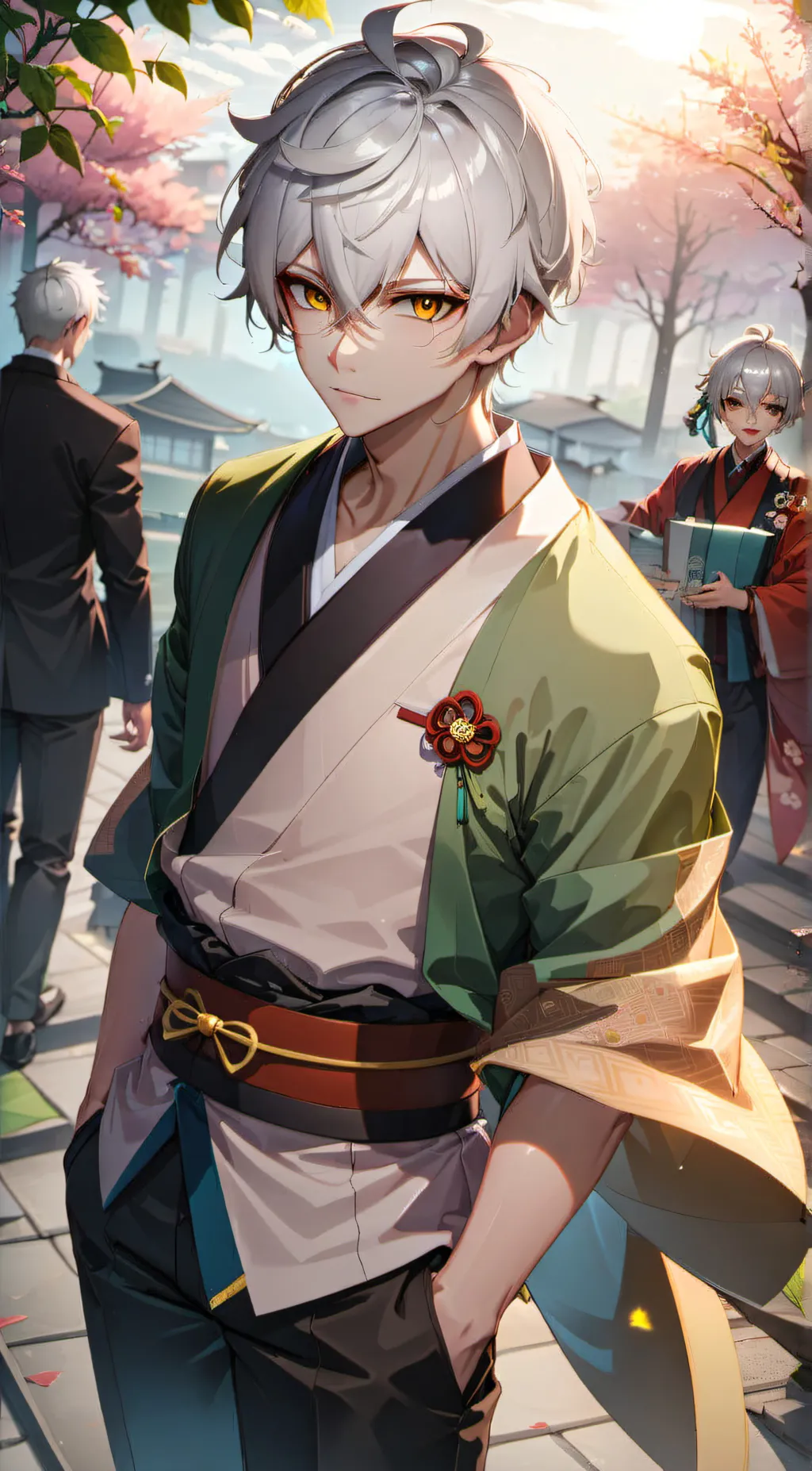 ai character: mil background