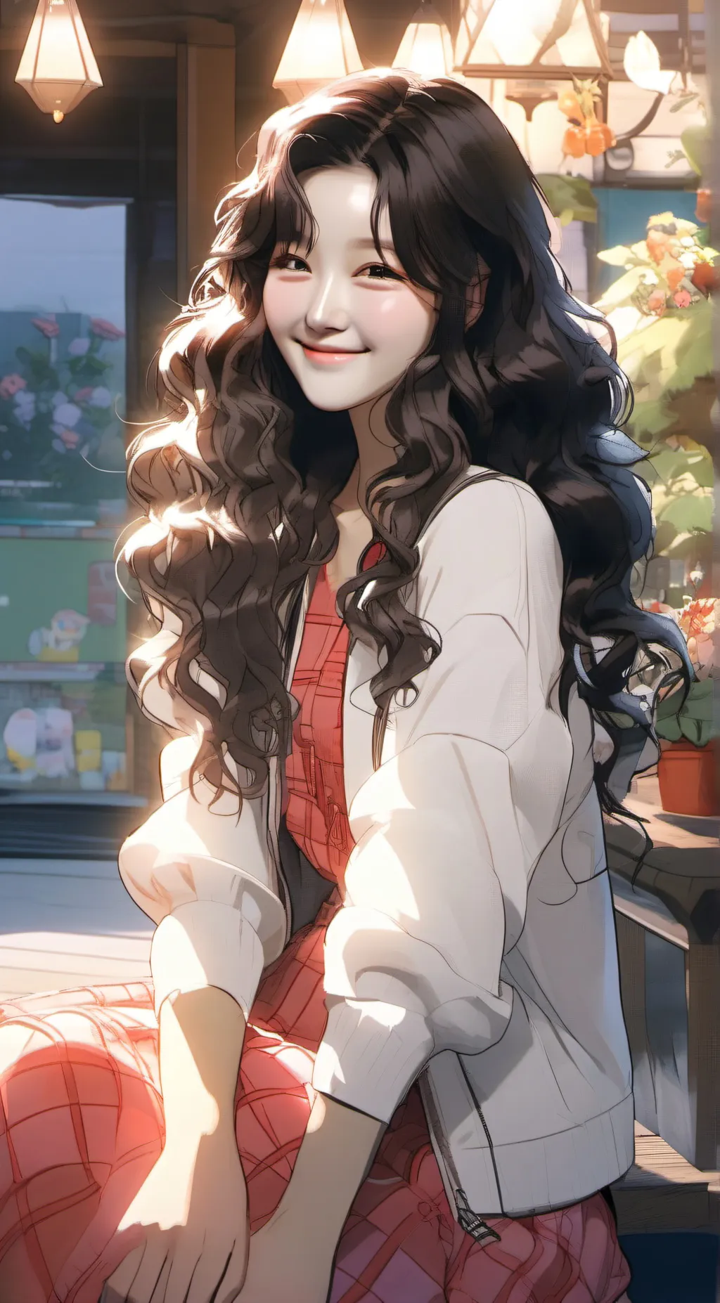 ai character: Danielle  background