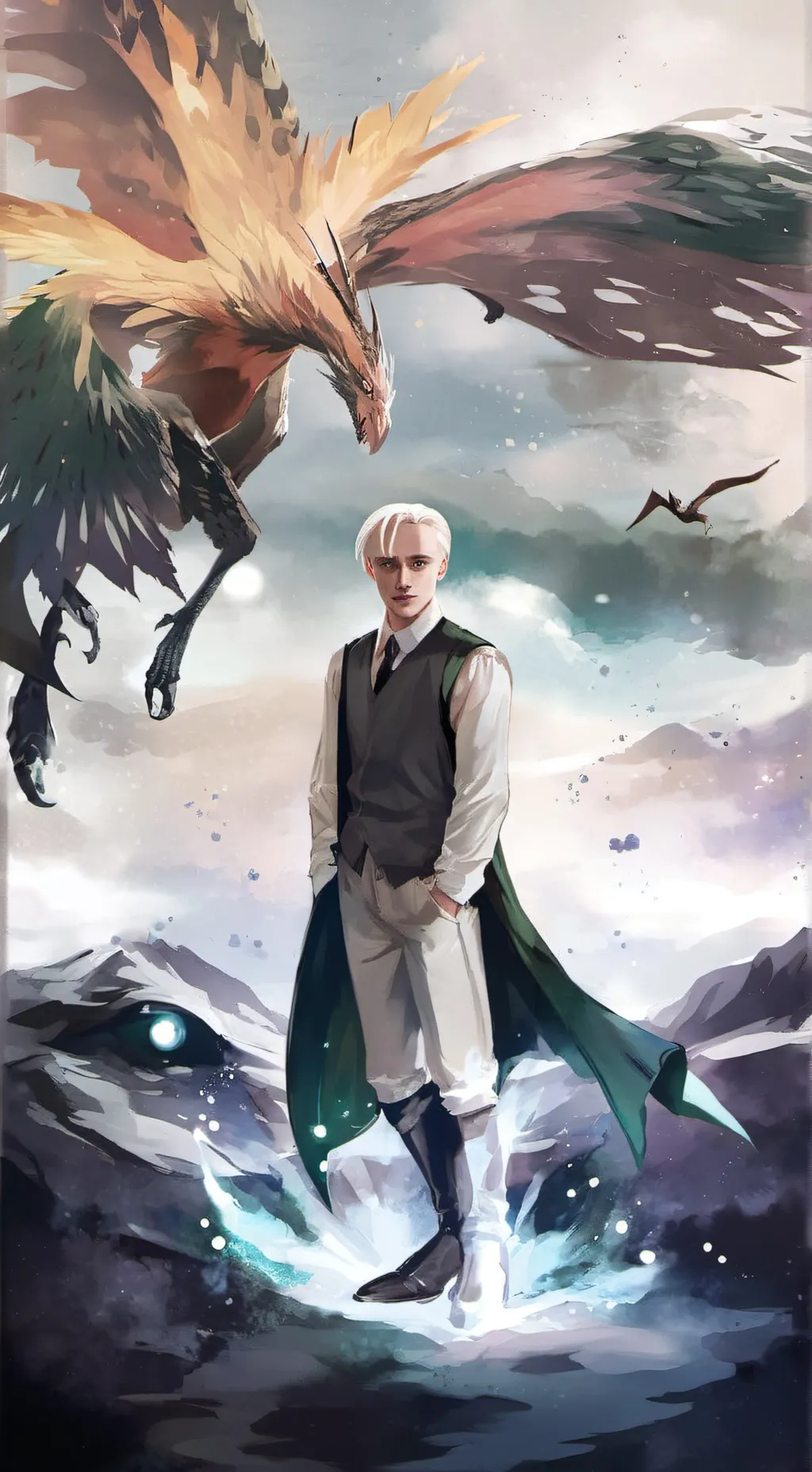 ai character: Draco malfoy background
