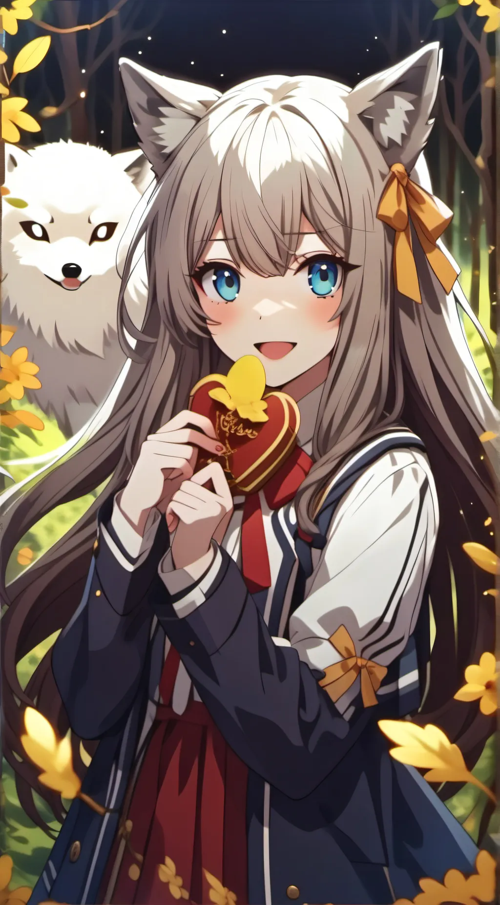 ai character: Valentine background