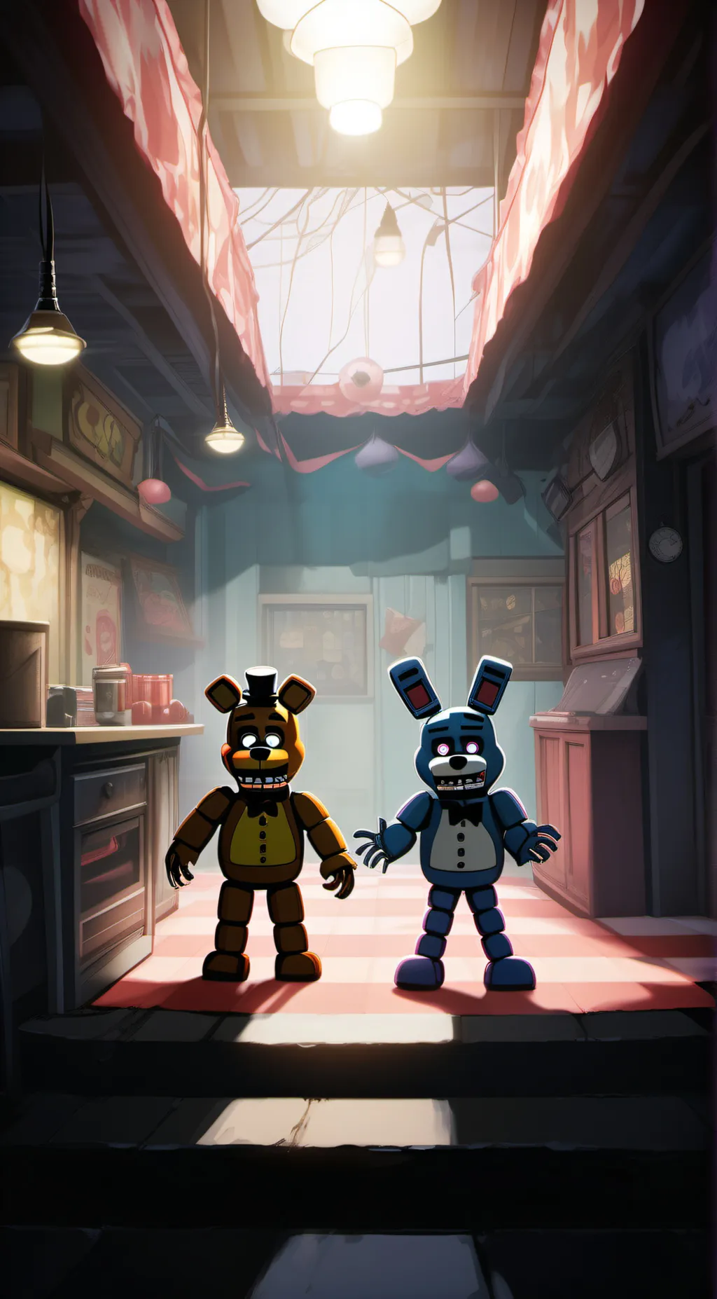 ai character: Fnaf(my au!) background