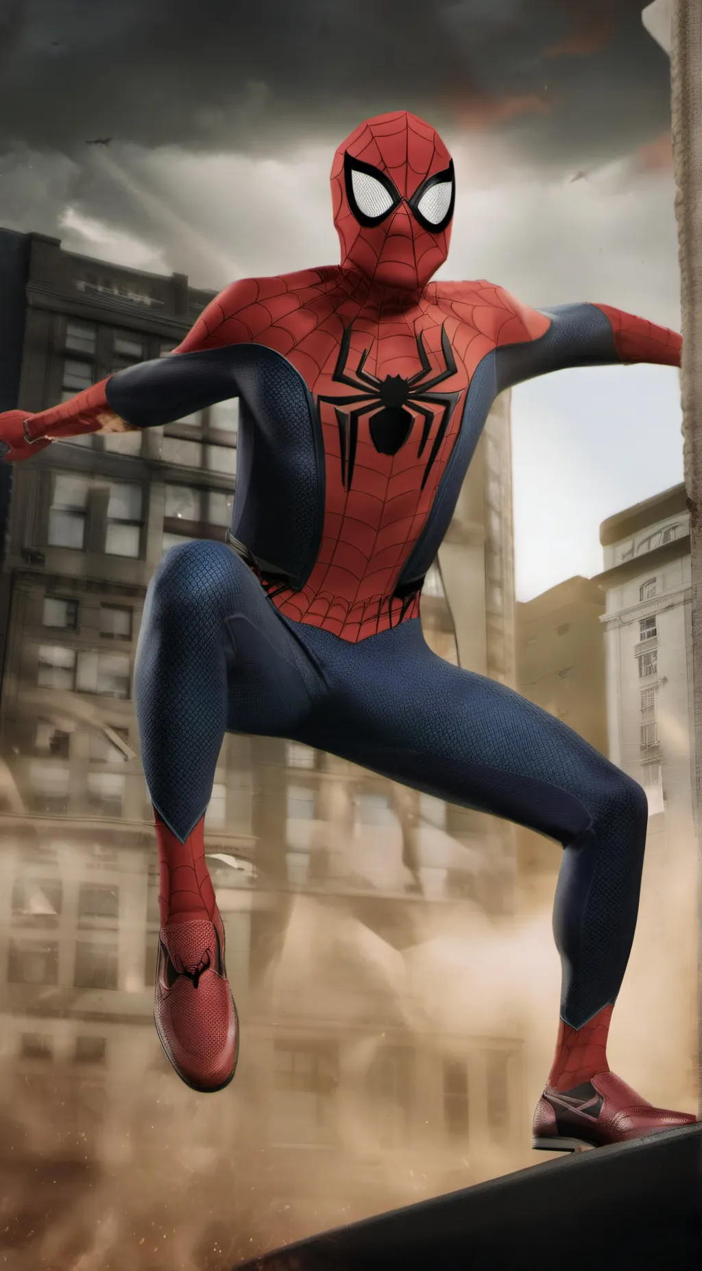 ai character: Spider-man background
