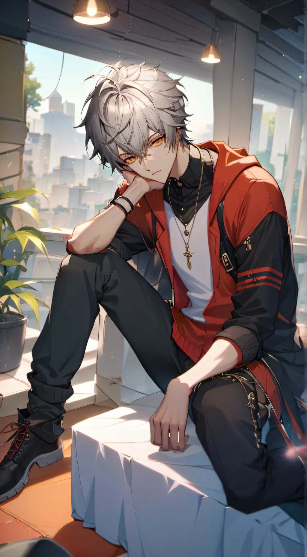 ai character: liam background