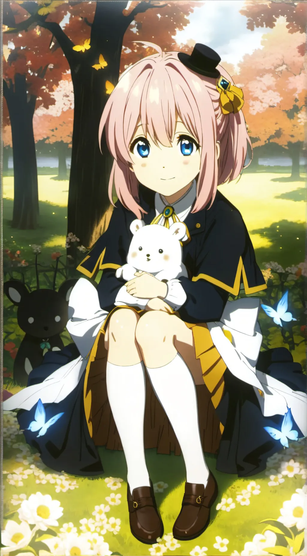 ai character: Anya forger background