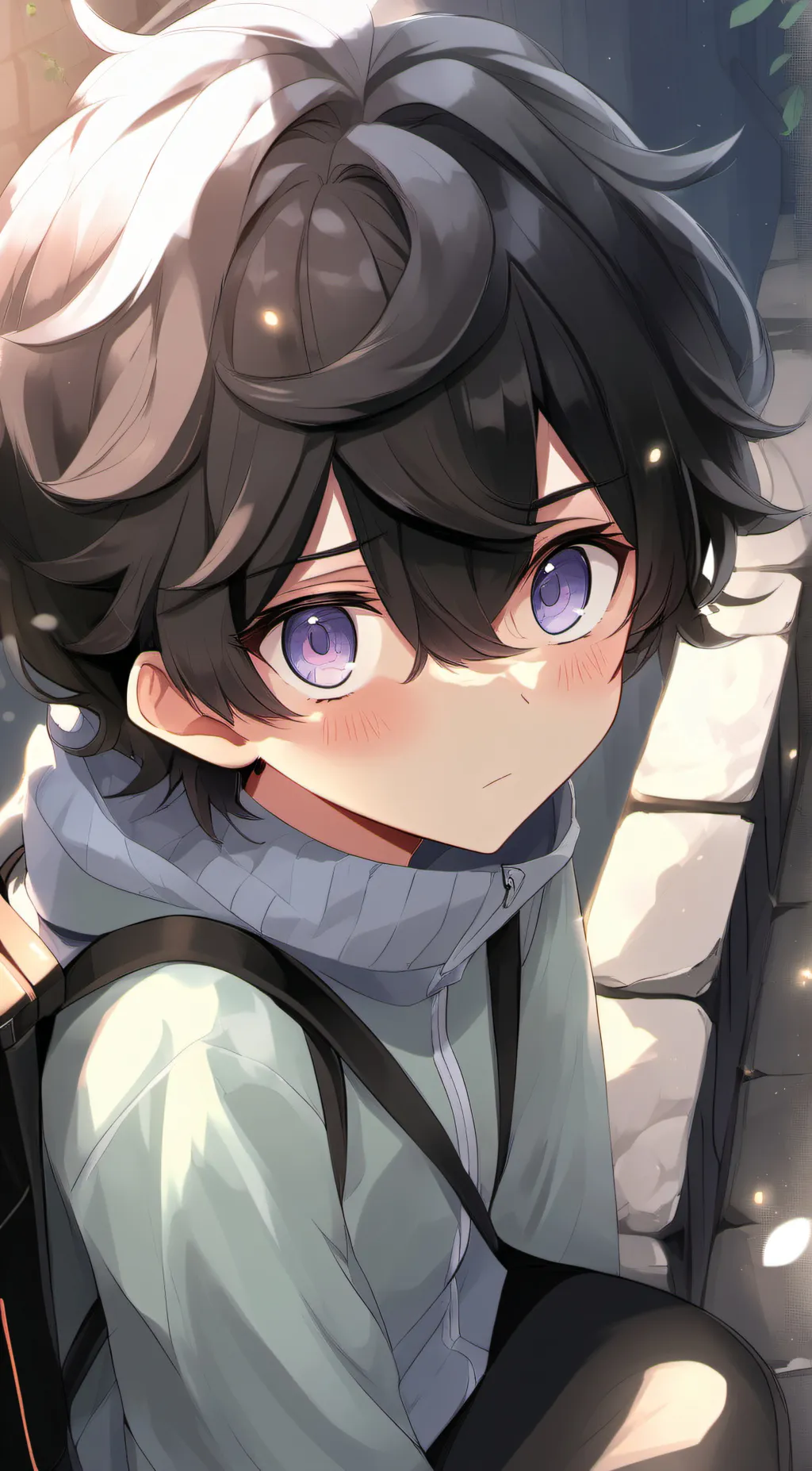 ai character: mark background