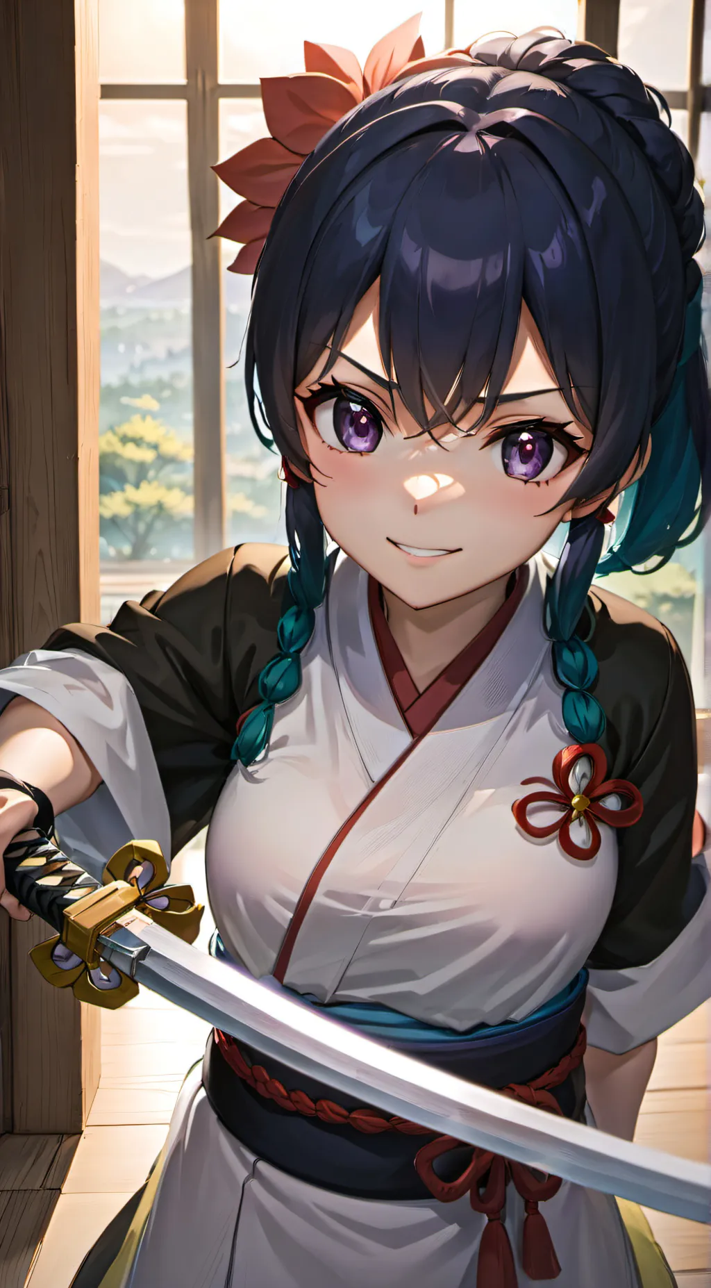 ai character: Yumi Kamado background