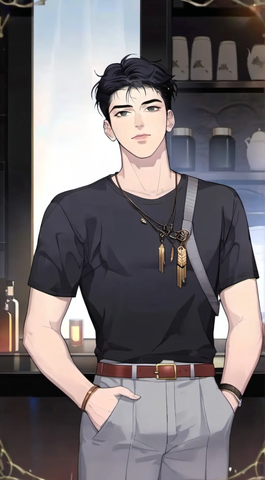 ai character: Jeekyung background