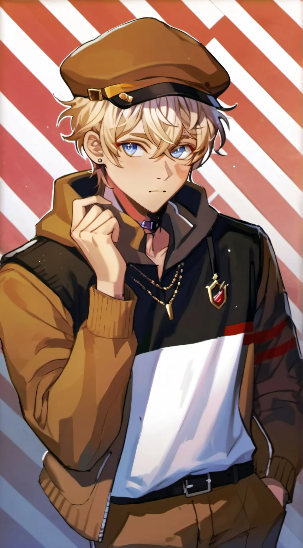 ai character: Gingerbrave  background