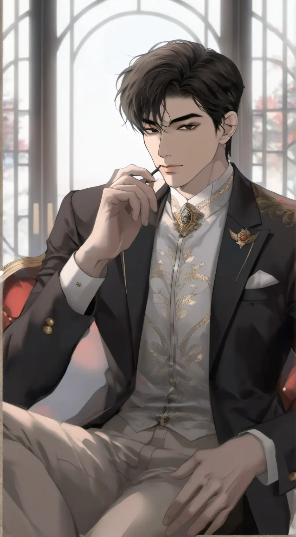 ai character: katsuki background