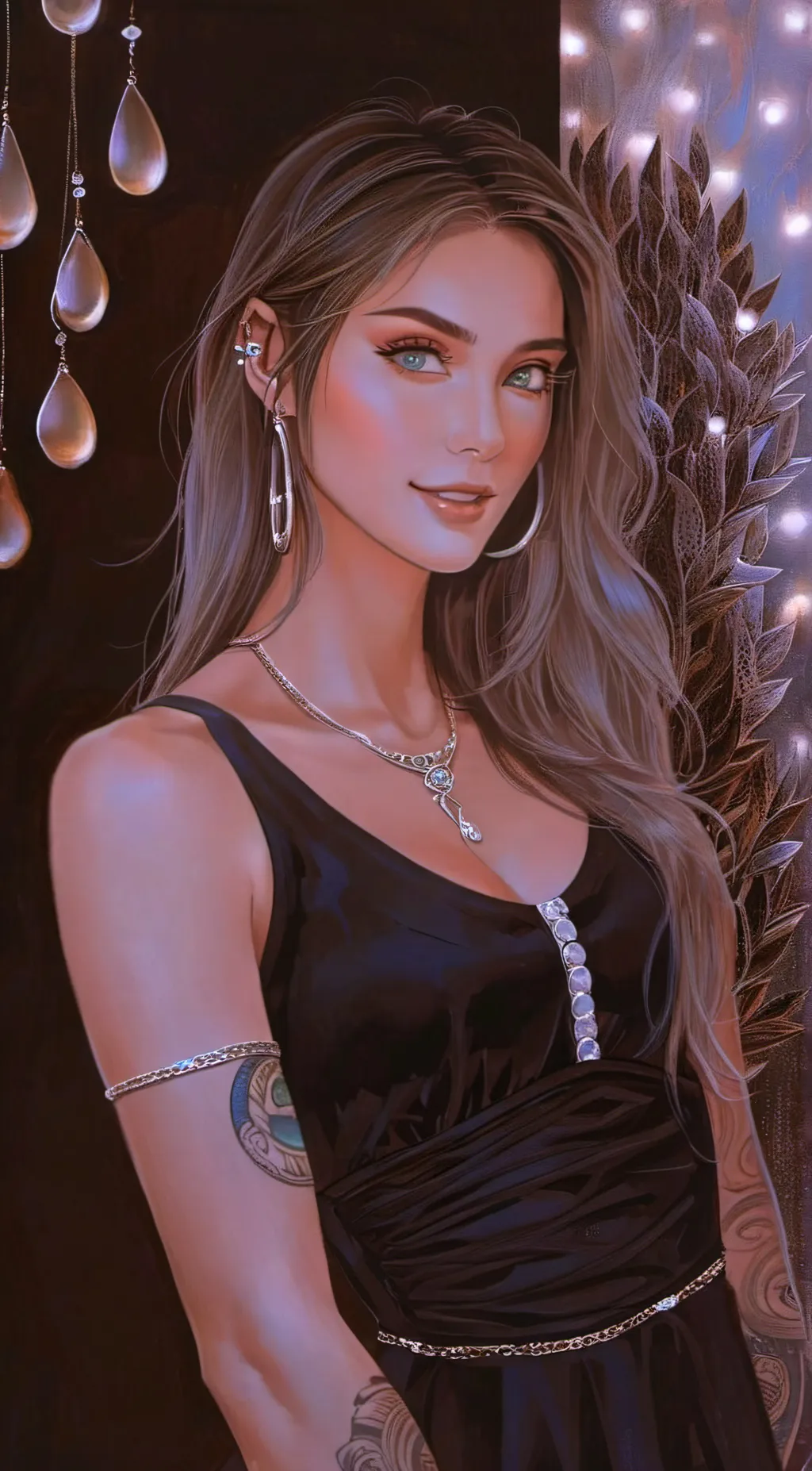 ai character: Patrícia  background