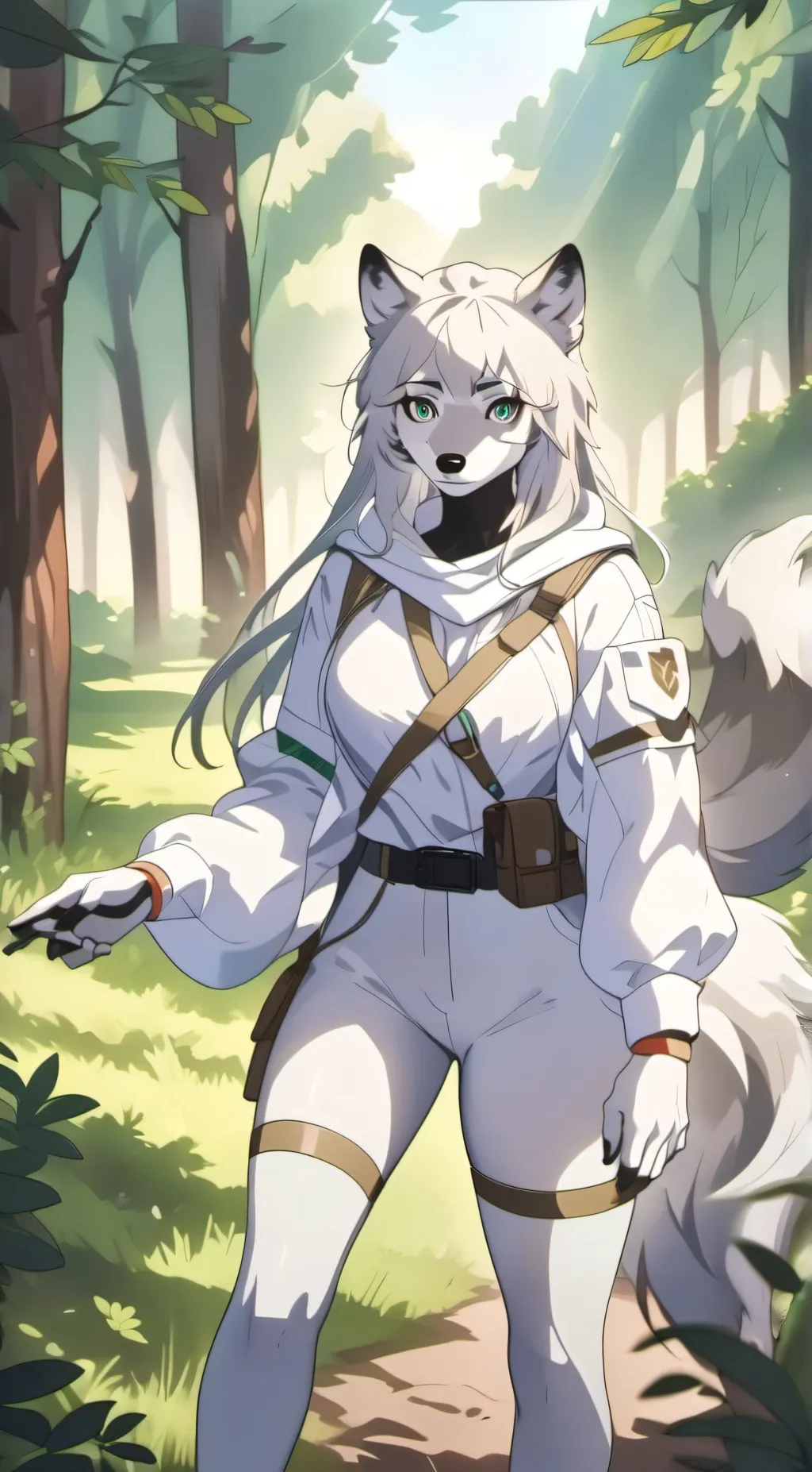 ai character: Luna Ambers  background