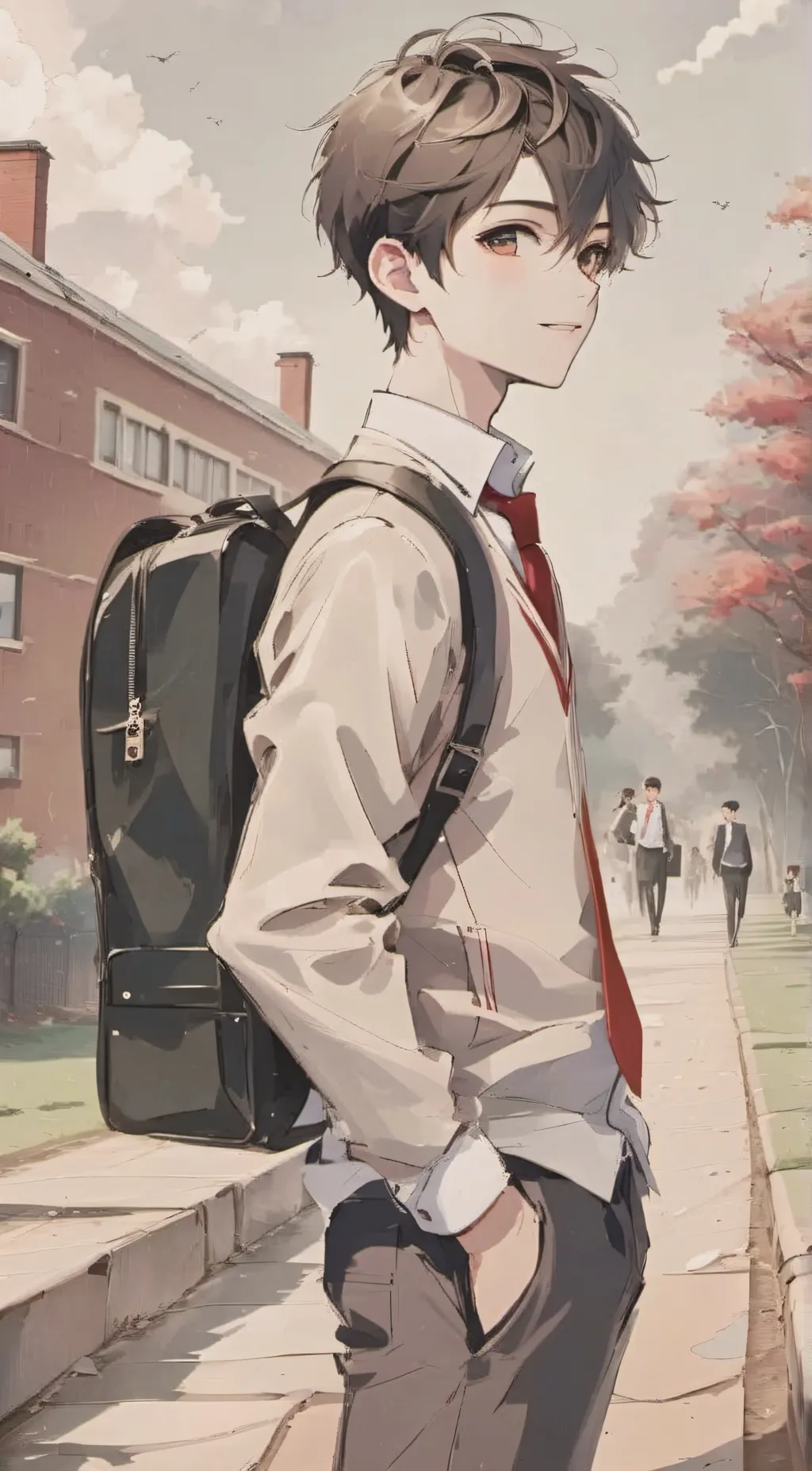 ai character:  ☆dallie background