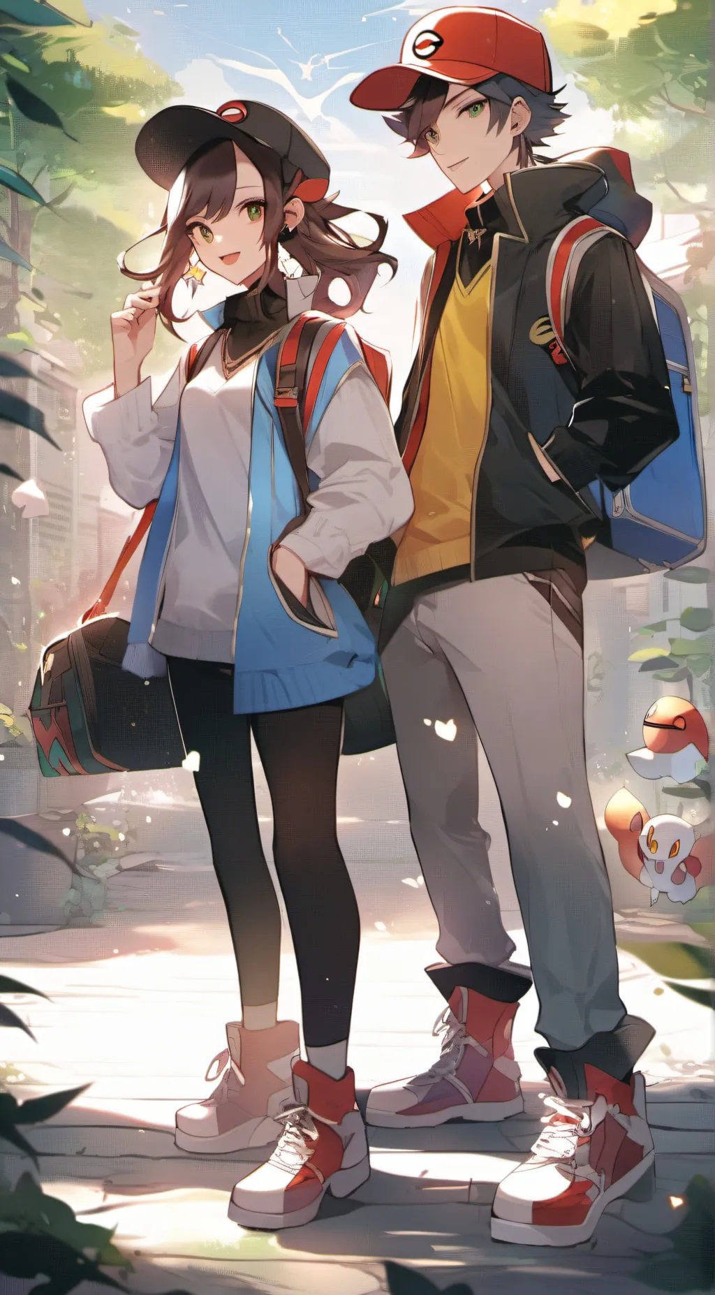 ai character: Keiran and Carmine background