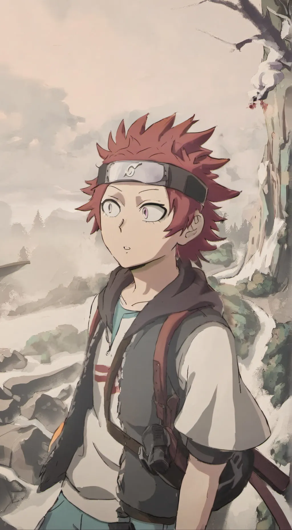 ai character: Kirishima background