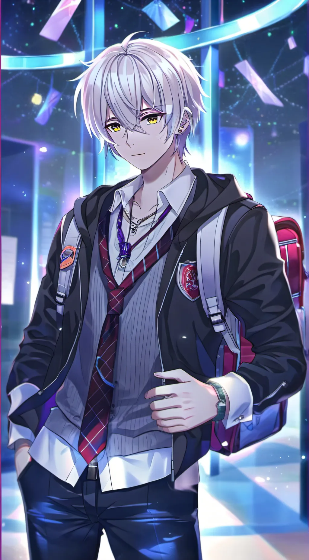 ai character: Timothy  background