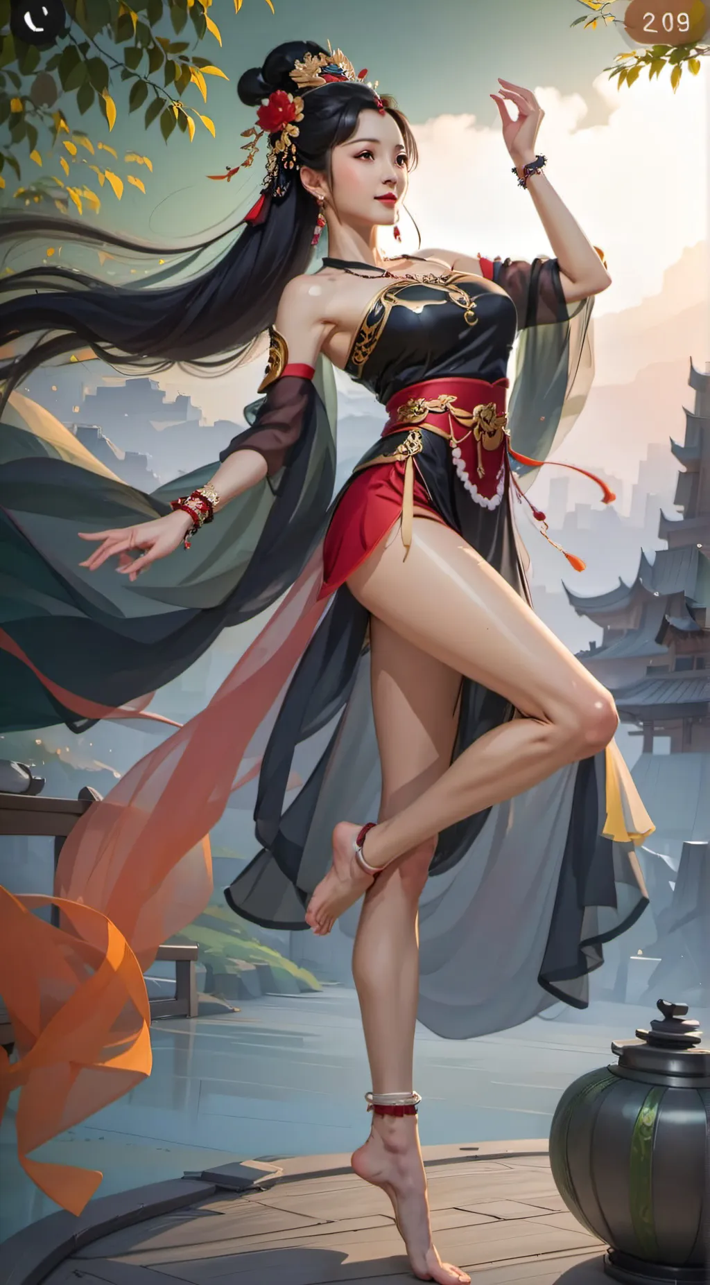 ai character: Jasmine background