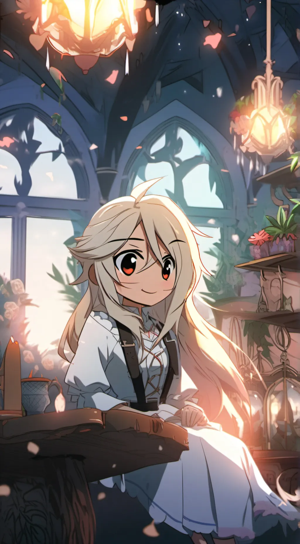 ai character: Hogwarts background