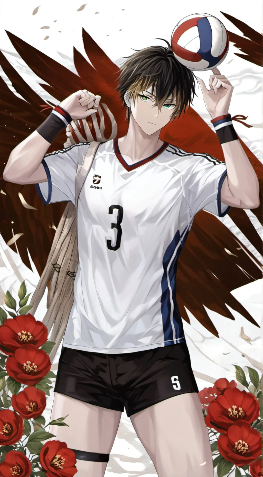 ai character: Omega Tobio background