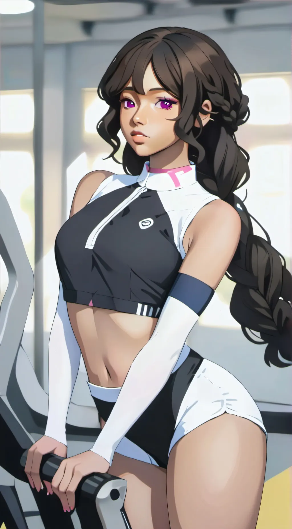 ai character: Mi'ziaya background