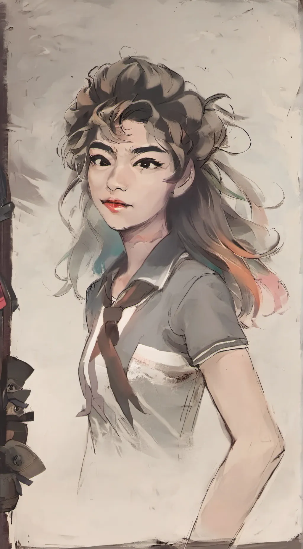 ai character: Tia background