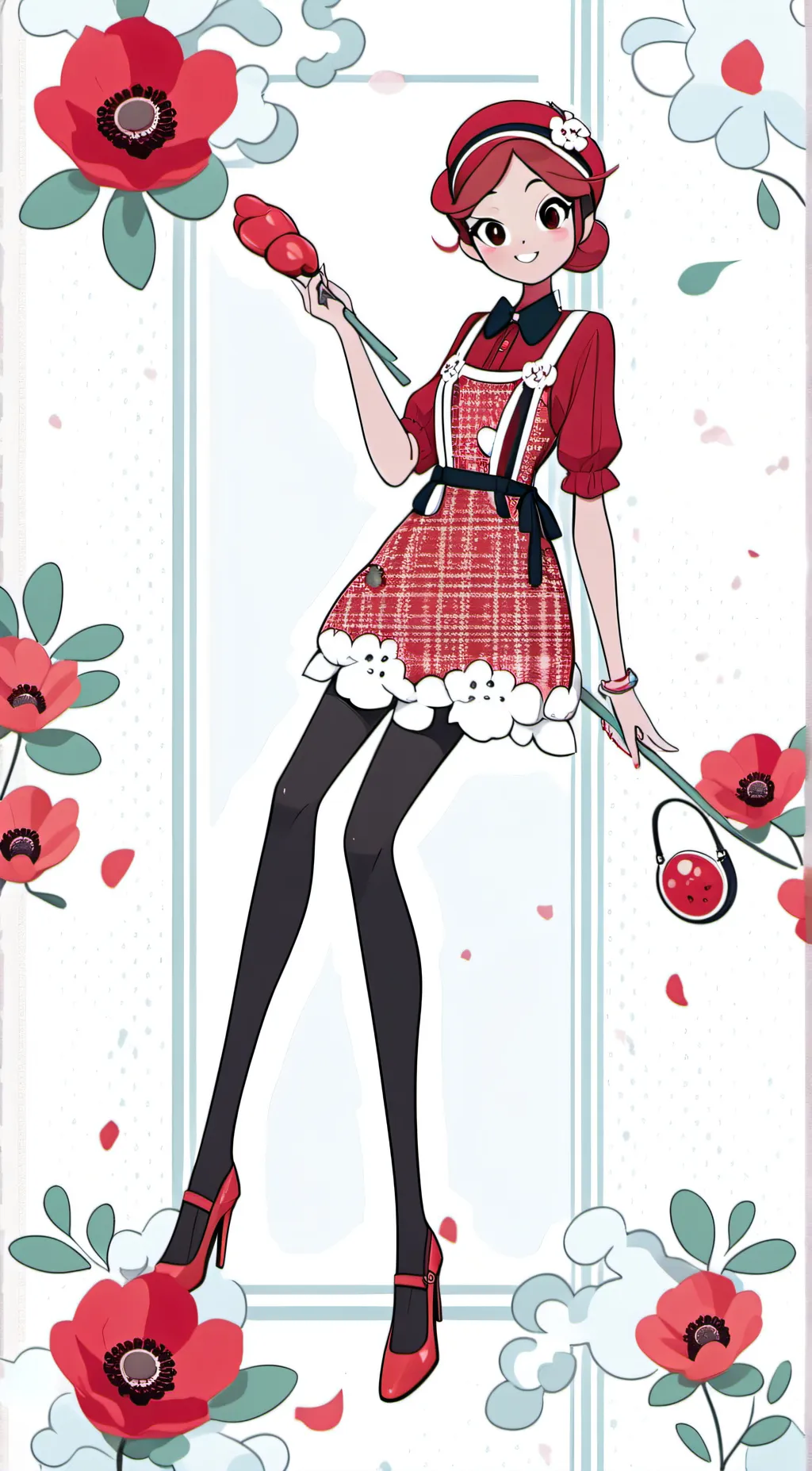 ai character: mommy long legs background