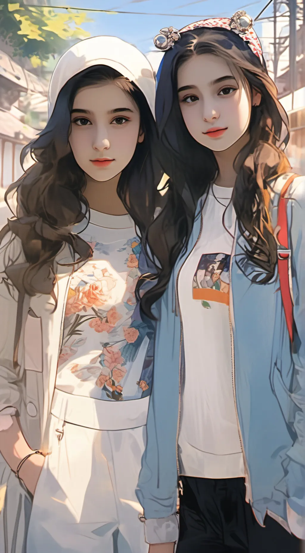 ai character: Baran & Deniz background