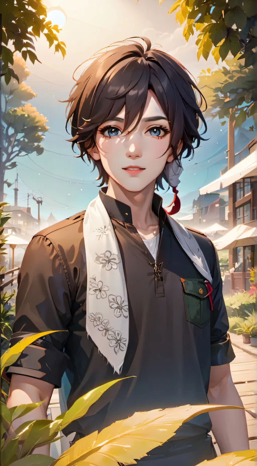 ai character: Alex  background