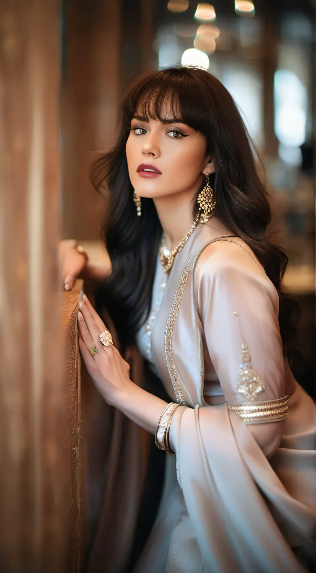 ai character: Maya background