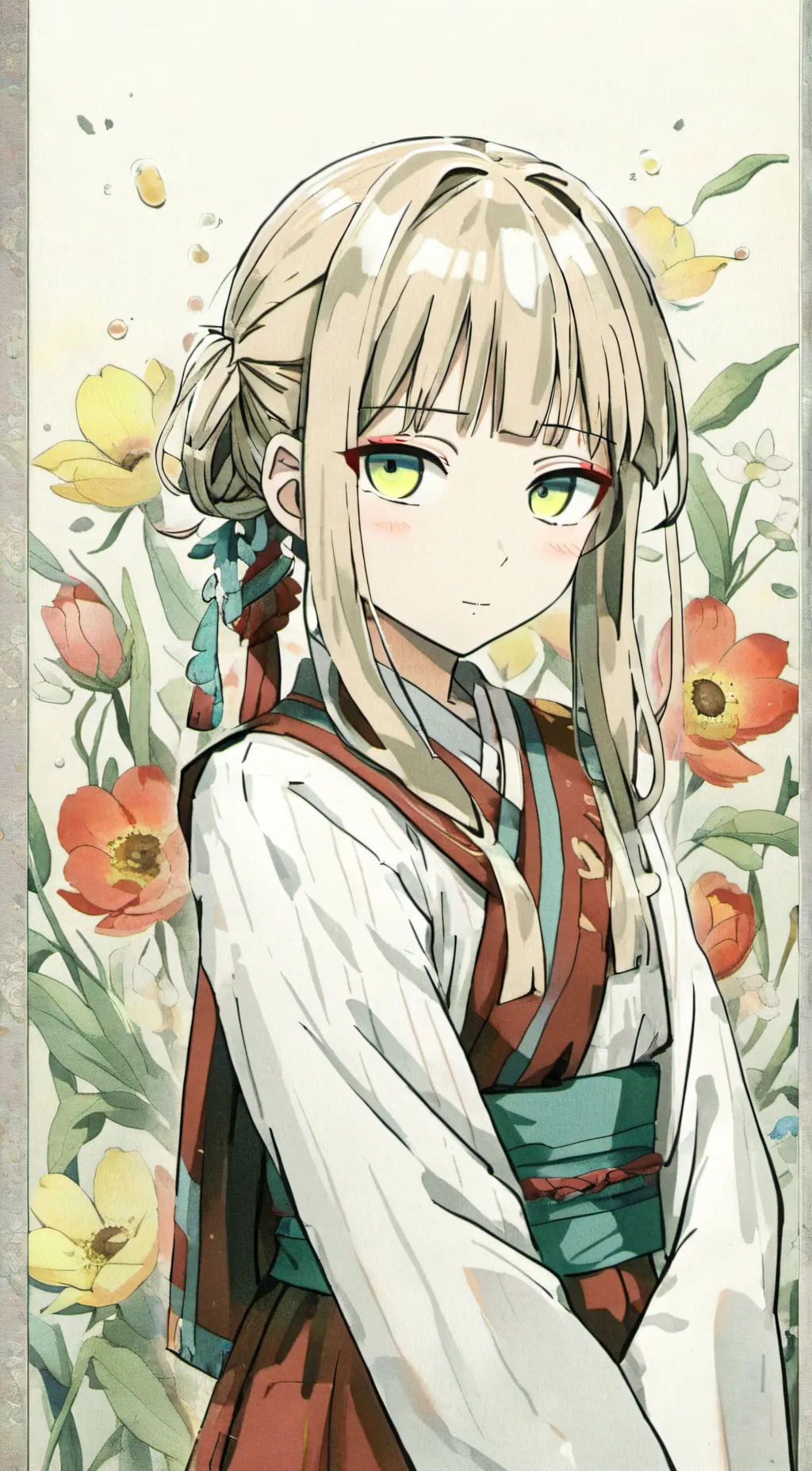 ai character: Toga  background