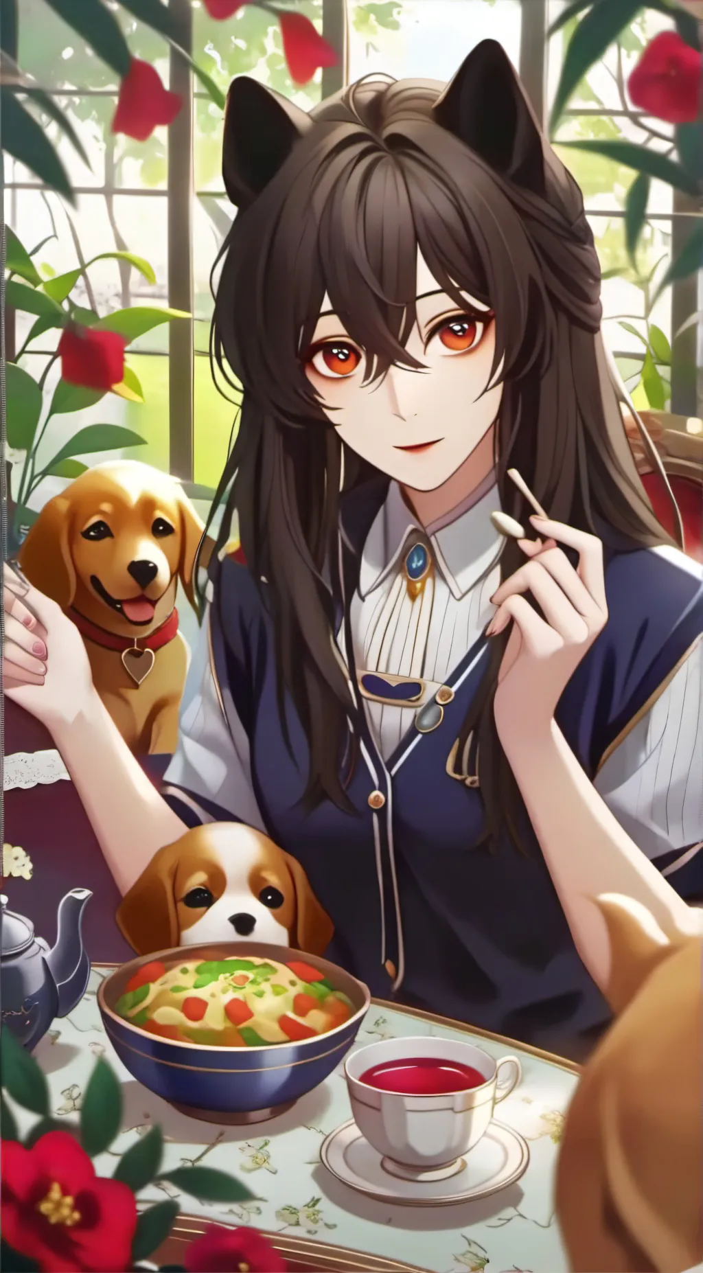 ai character: wtf what da fuck background