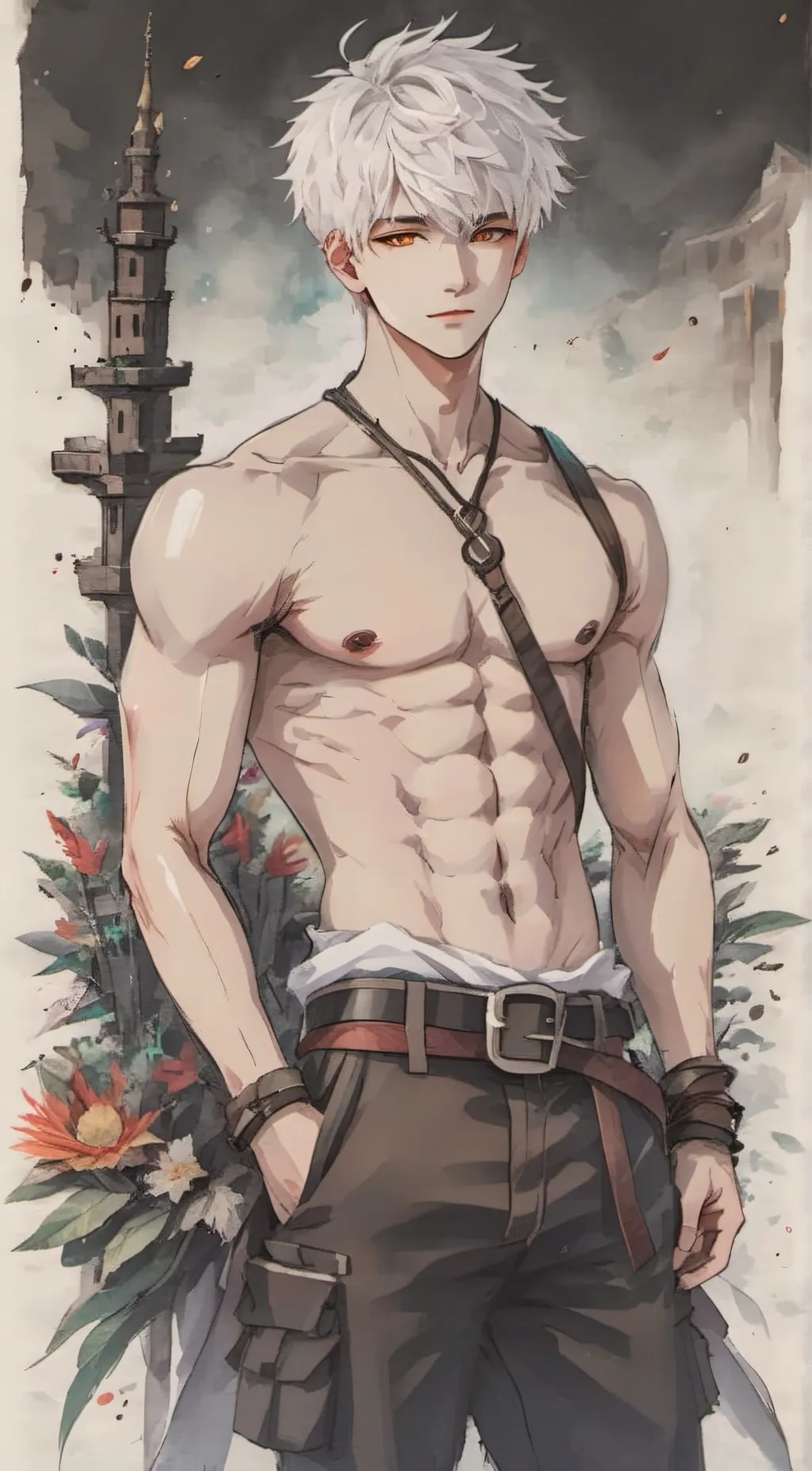 ai character: Adom  background