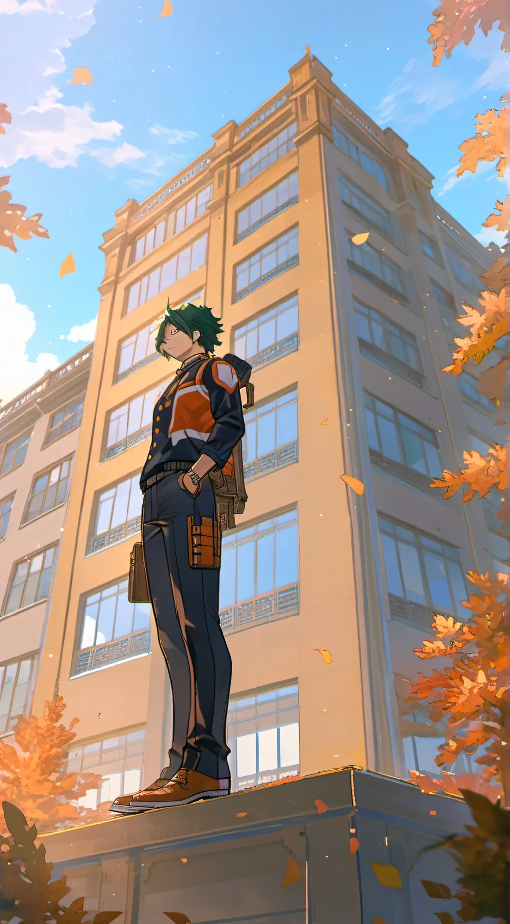 ai character: Class 1-A background