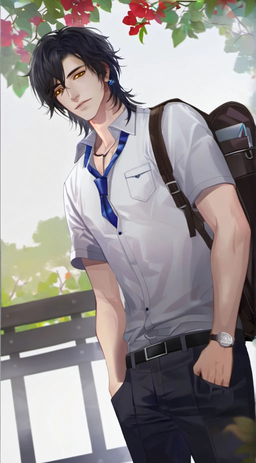 ai character: Silas background