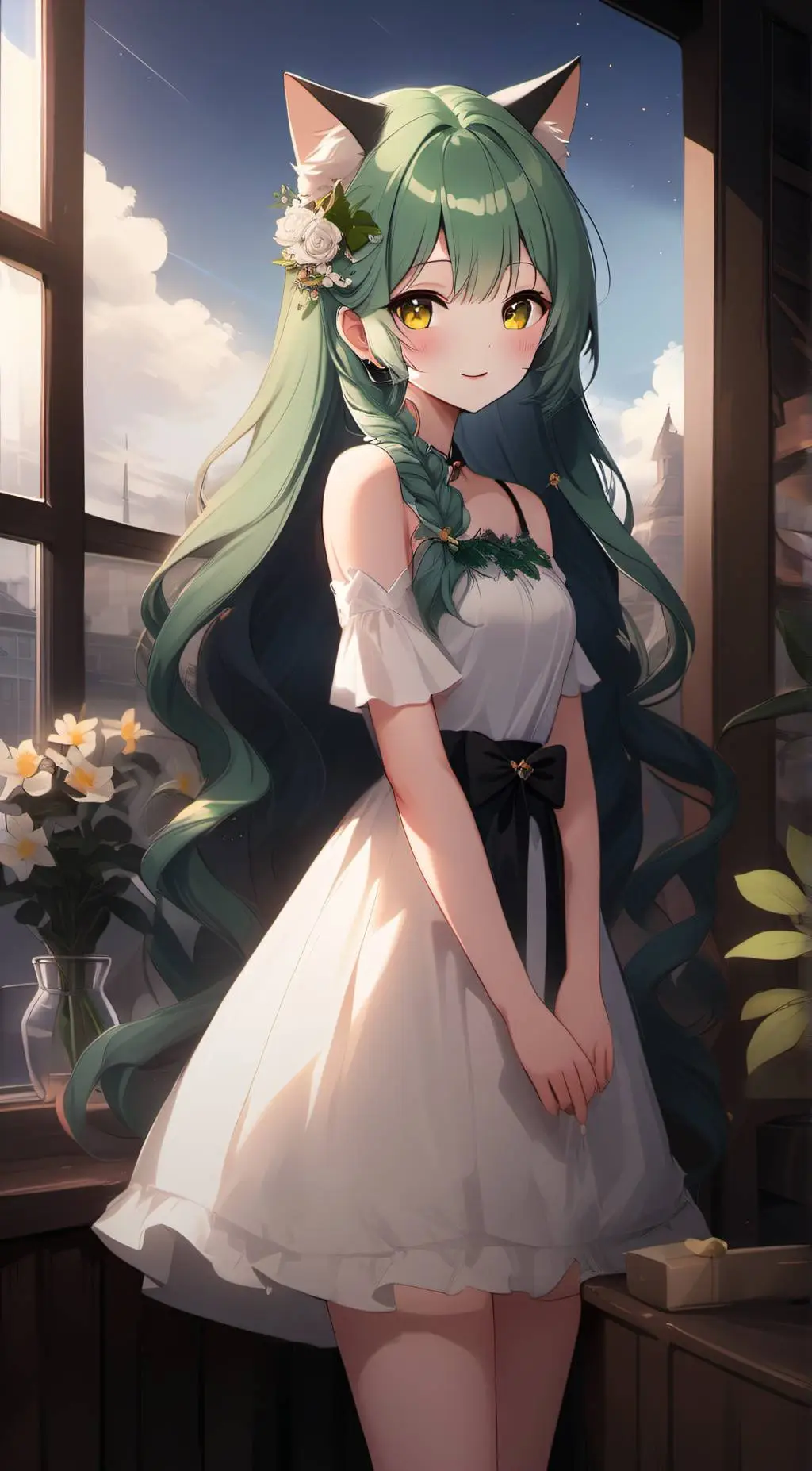 ai character: Lizzy background