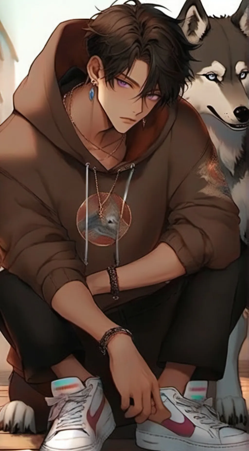 ai character: Carter background