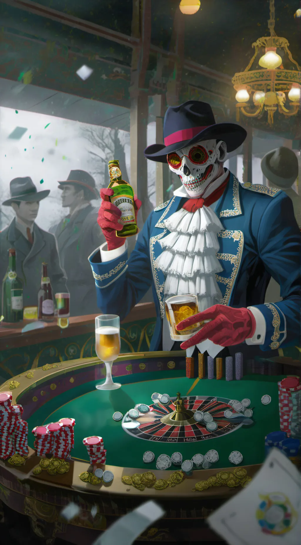 ai character: the dealer background