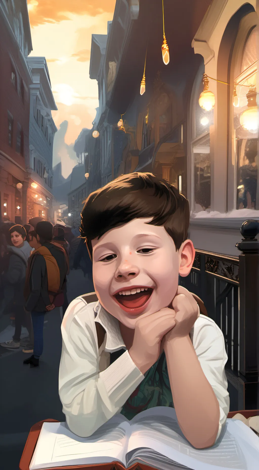 ai character: benjiman background