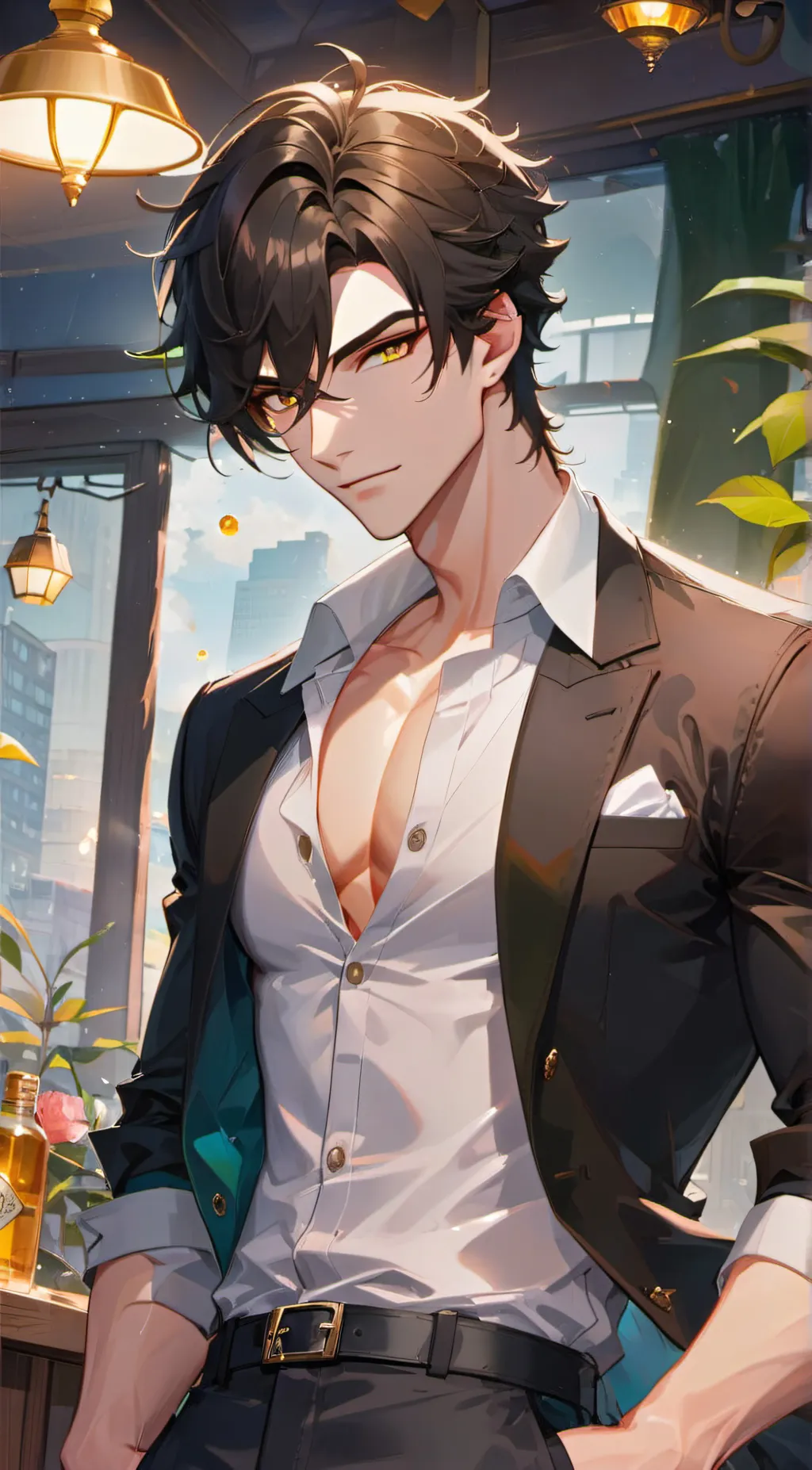 ai character: lee dok background