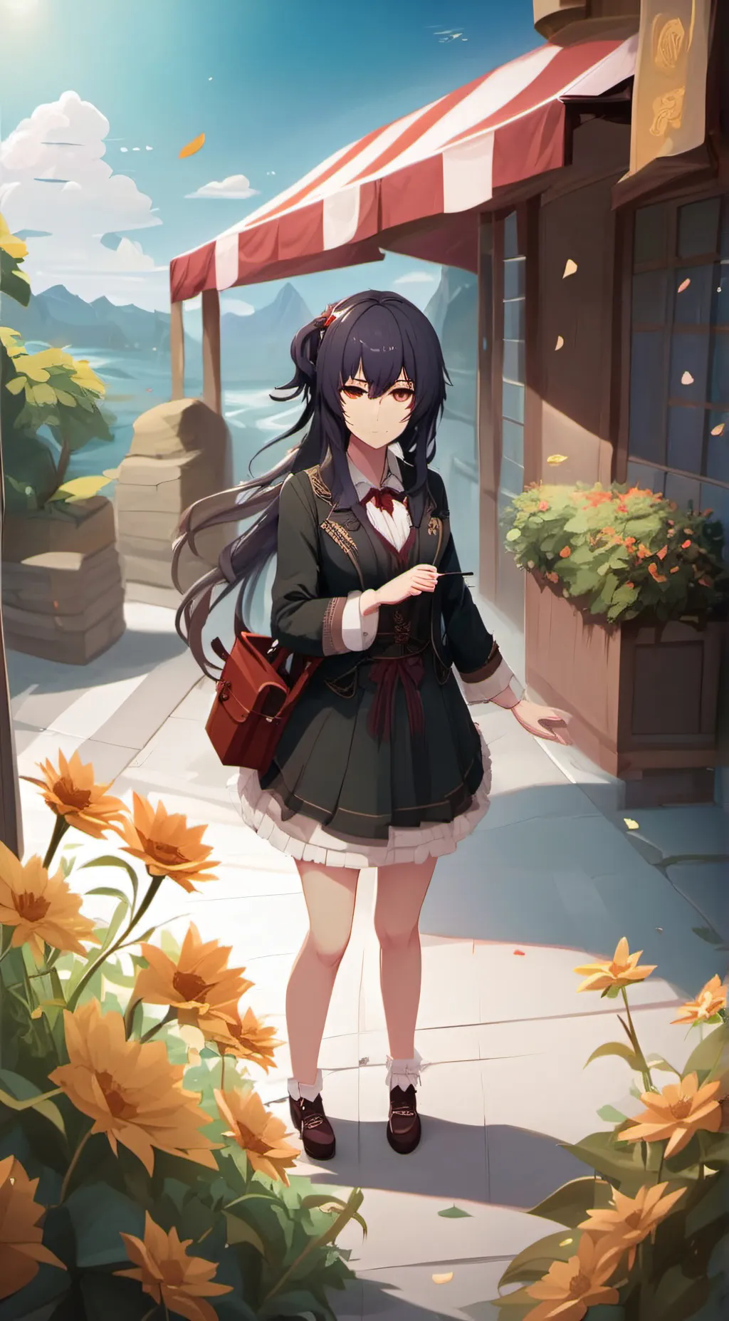 ai character: Hasuki background
