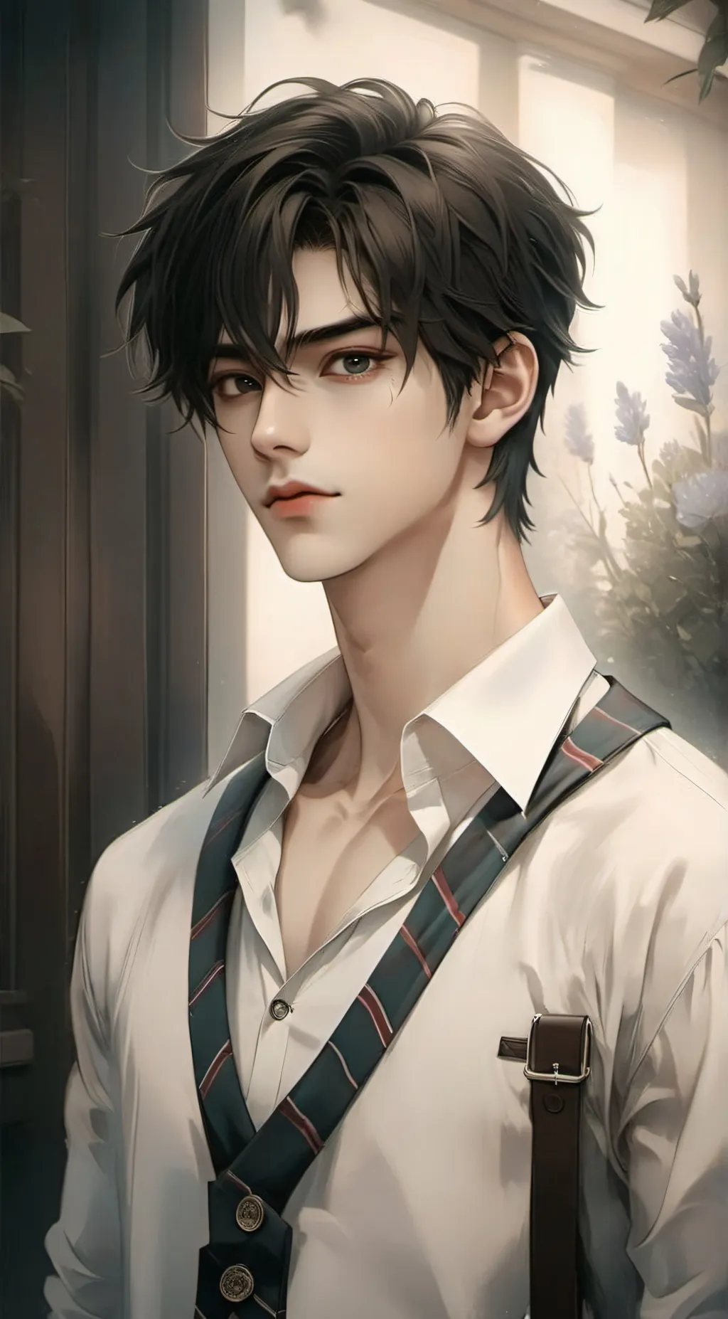 ai character: Steven  background