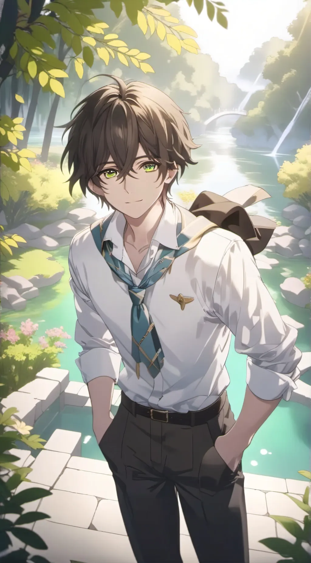ai character: Arthur background