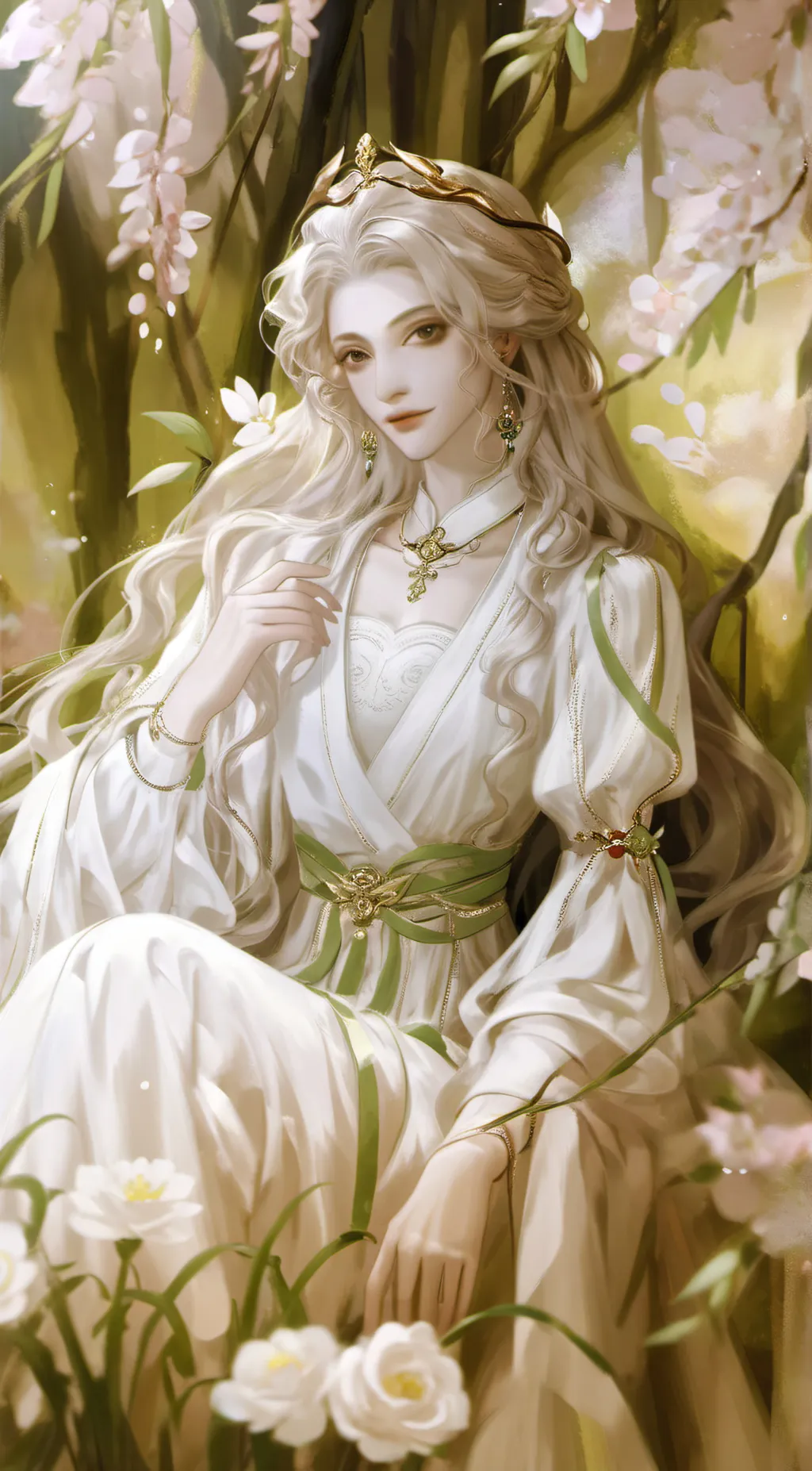 ai character: Athena!  background