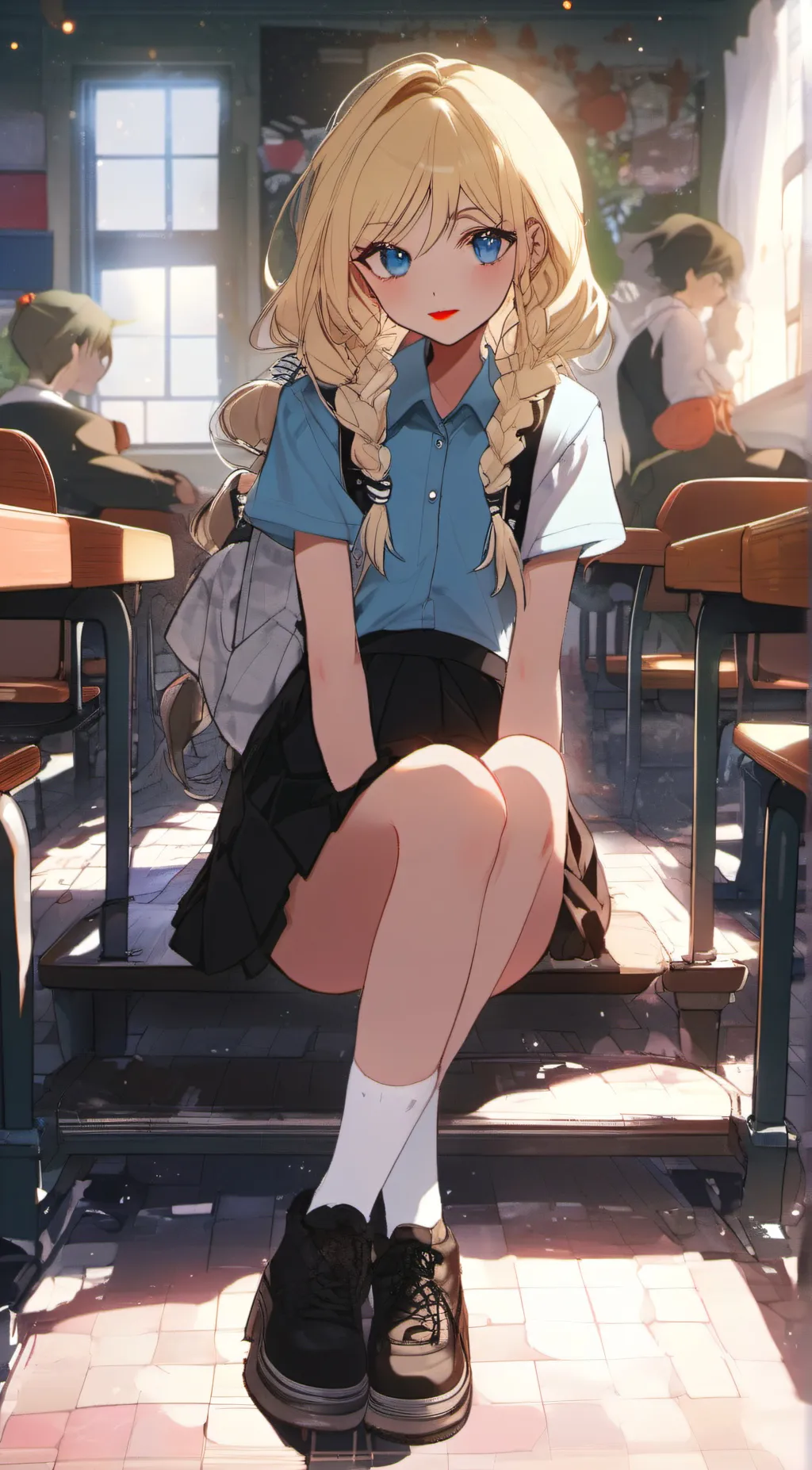 ai character: Heather C. background