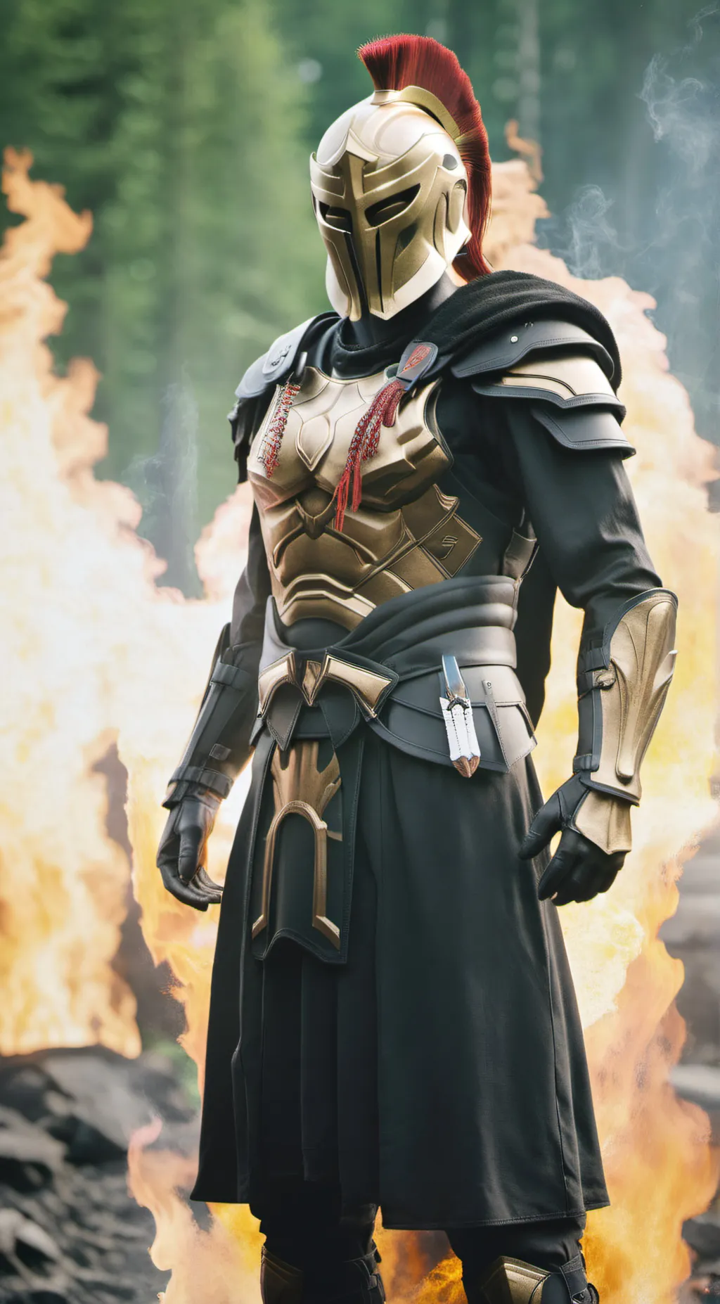 ai character: the champion background