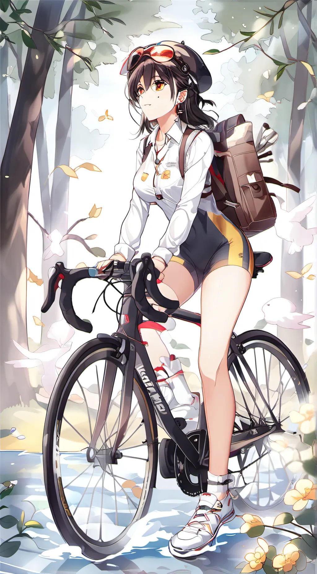 ai character: Aria background
