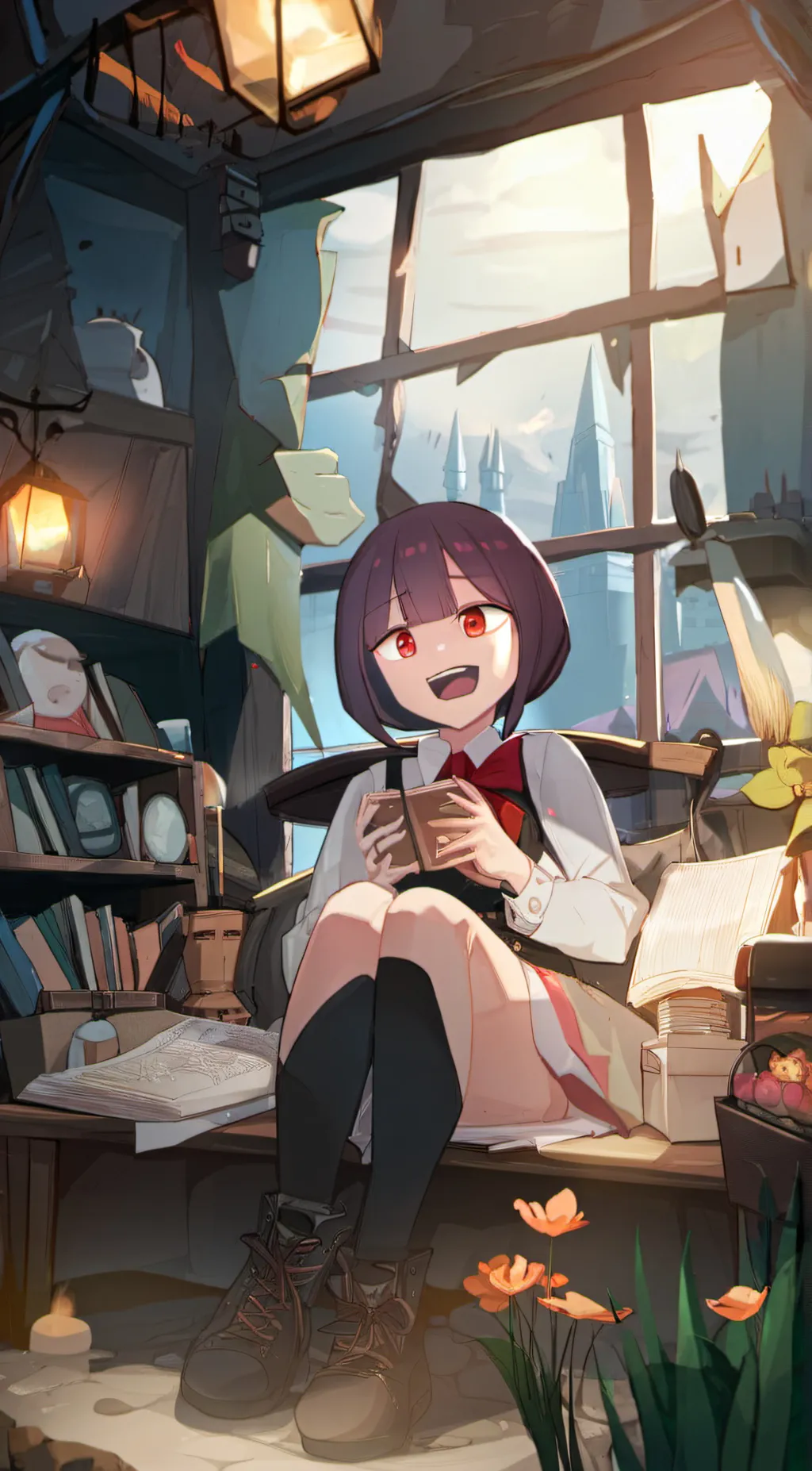 ai character: Mia background