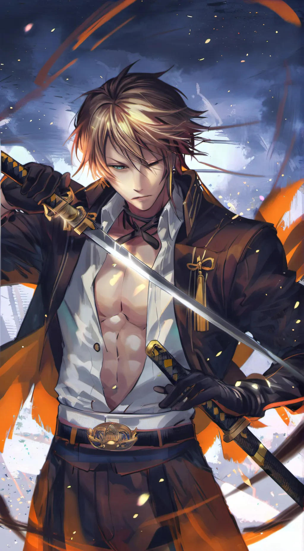 ai character: Saber background