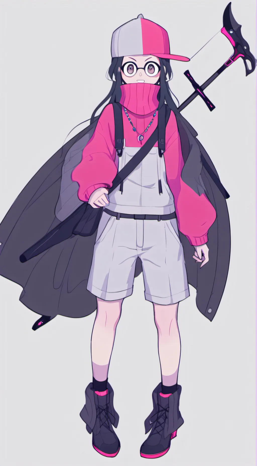 ai character: Short girl background