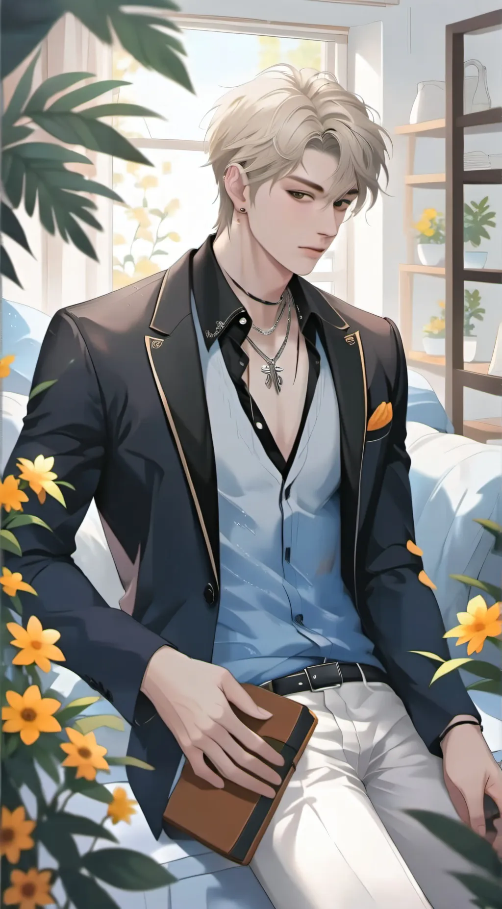 ai character: lucas background