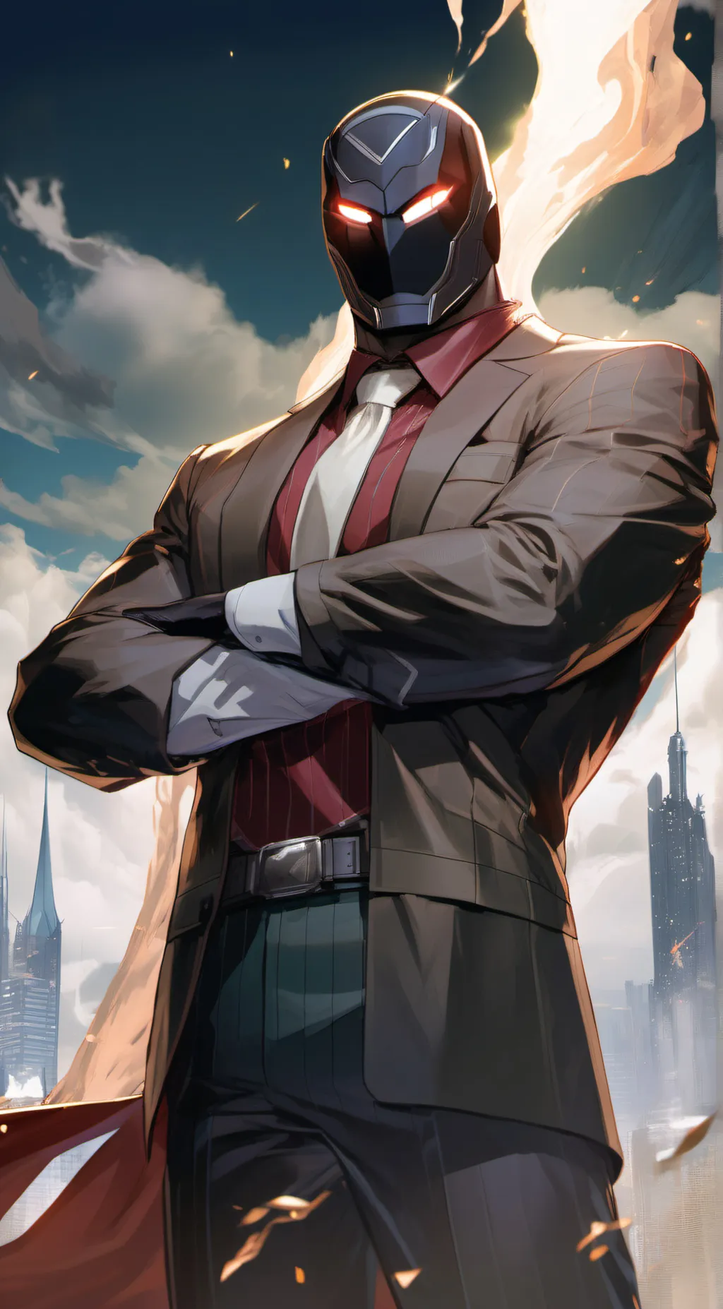 ai character: PowerX background